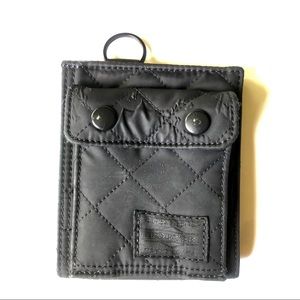Head Porter Blackbeauty Noir series wallet bifold